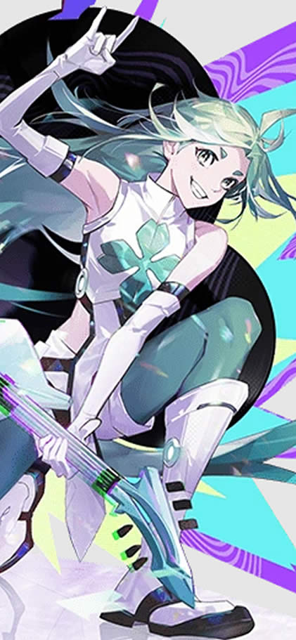 Lucky Cyan: The Lucky Star of To Be Hero X
